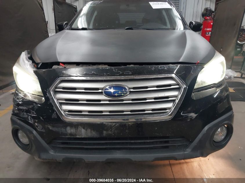 2016 Subaru Outback 3.6R Limited VIN: 4S4BSEJC0G3201216 Lot: 39684035