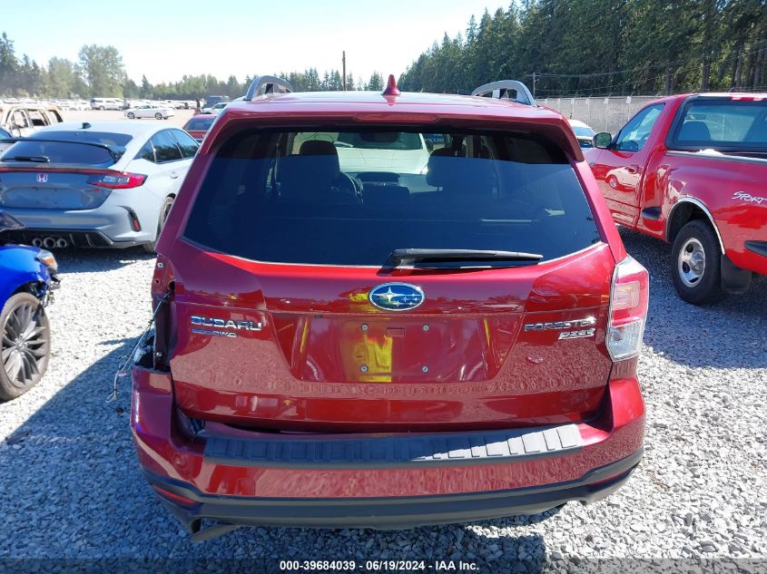 2017 Subaru Forester 2.5I Premium VIN: JF2SJAEC1HH488422 Lot: 39684039