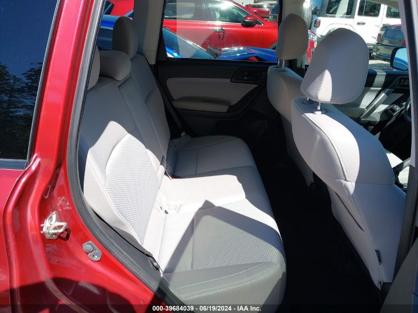 2017 Subaru Forester 2.5I Premium VIN: JF2SJAEC1HH488422 Lot: 39684039