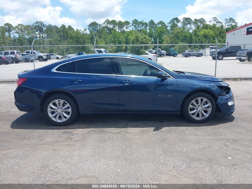 2021 Chevrolet Malibu Fwd Lt VIN: 1G1ZD5ST2MF050250 Lot: 39684038