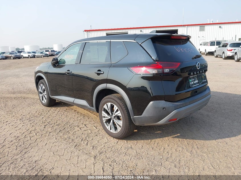 VIN 5N1AT3BB0MC744211 2021 NISSAN ROGUE SV INTELLIGENT AWD