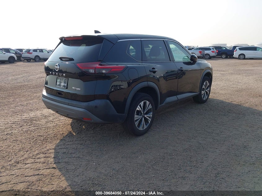 VIN 5N1AT3BB0MC744211 2021 NISSAN ROGUE SV INTELLIGENT AWD