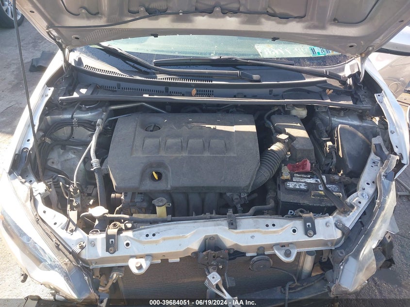 2016 Toyota Corolla Le VIN: 2T1BURHE1GC564502 Lot: 39684051