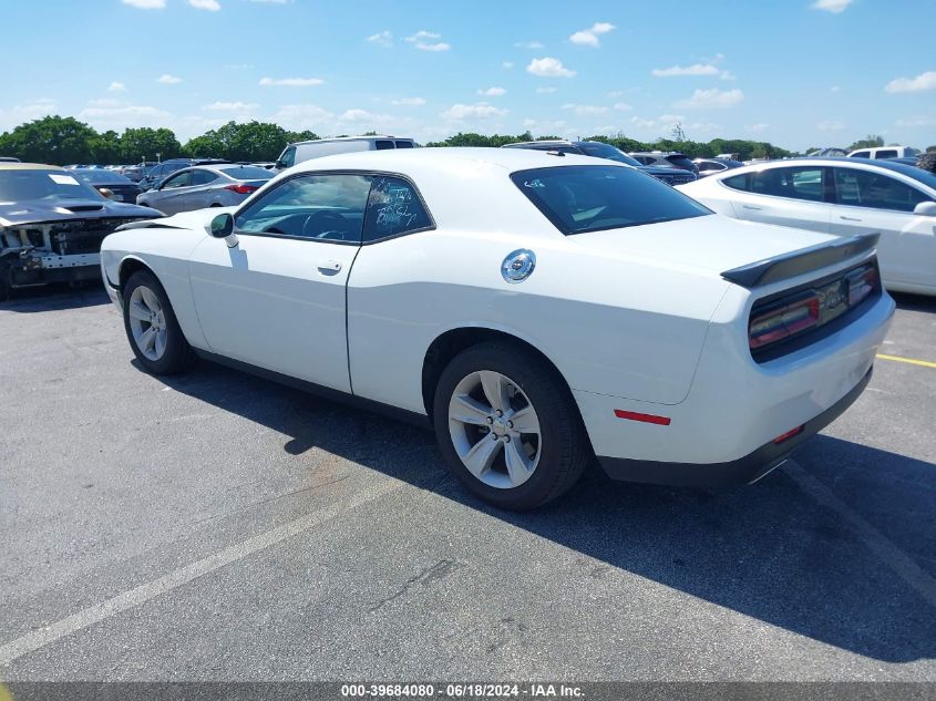 2023 Dodge Challenger Sxt VIN: 2C3CDZAG9PH593837 Lot: 39684080