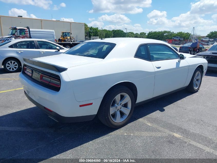 2023 Dodge Challenger Sxt VIN: 2C3CDZAG9PH593837 Lot: 39684080