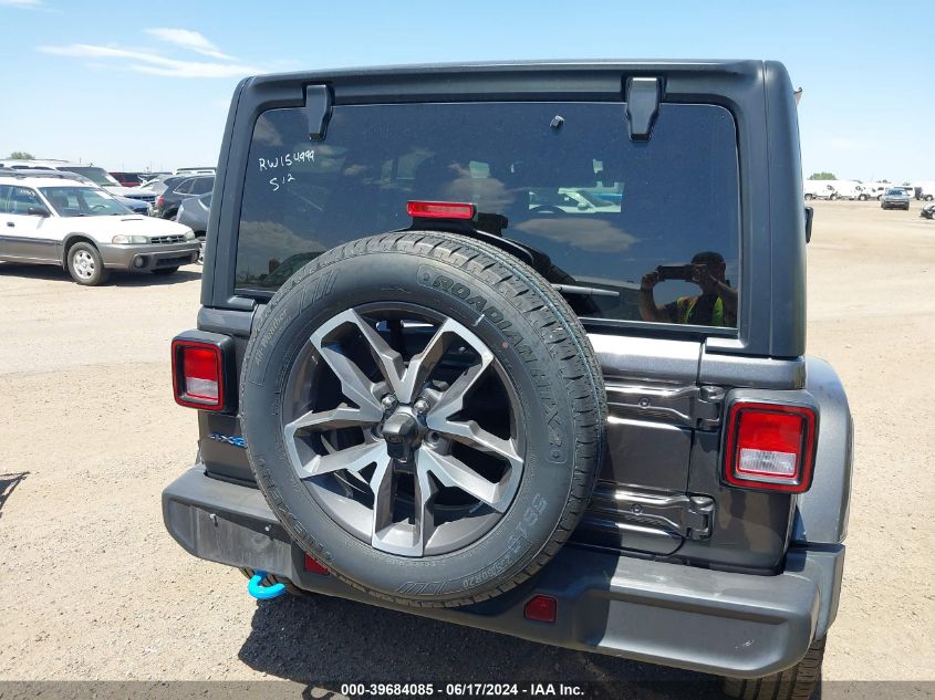 2024 Jeep Wrangler 4Xe Sport S VIN: 1C4RJXN69RW154999 Lot: 39684085