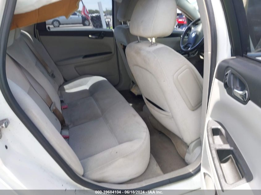 2011 Chevrolet Impala Lt VIN: 2G1WG5EK0B1253929 Lot: 39684104