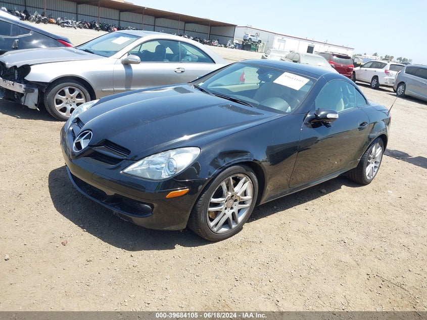 2007 Mercedes-Benz Slk 350 VIN: WDBWK56F47F151216 Lot: 39684105