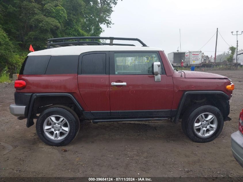 2011 Toyota Fj Cruiser VIN: JTEBU4BF0BK111737 Lot: 39684124