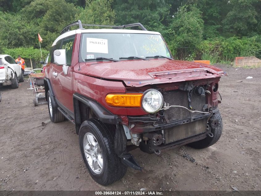 2011 Toyota Fj Cruiser VIN: JTEBU4BF0BK111737 Lot: 39684124