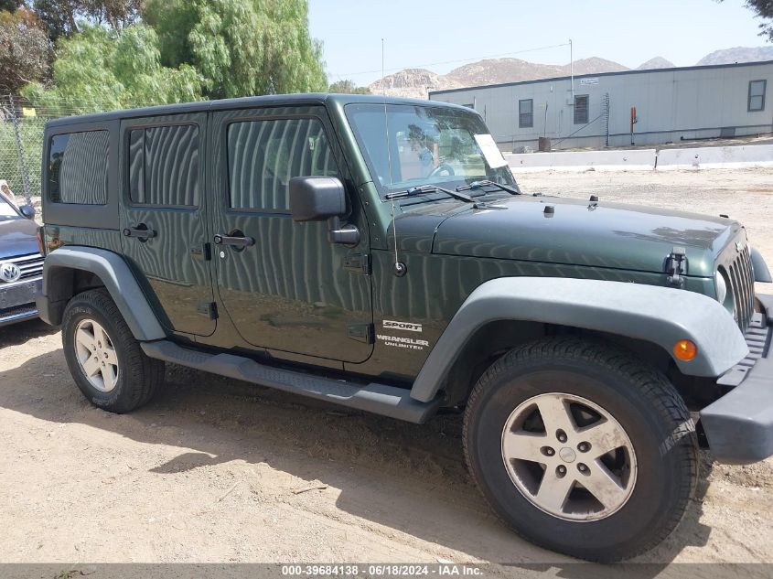 2012 Jeep Wrangler Unlimited Sport VIN: 1C4BJWDG9CL127266 Lot: 39684138