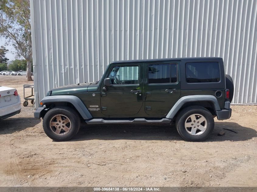 2012 Jeep Wrangler Unlimited Sport VIN: 1C4BJWDG9CL127266 Lot: 39684138