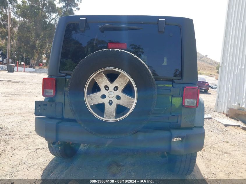 2012 Jeep Wrangler Unlimited Sport VIN: 1C4BJWDG9CL127266 Lot: 39684138