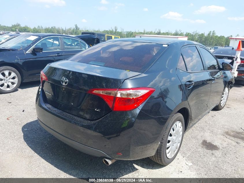 2T1BURHE6JC984764 2018 Toyota Corolla Le