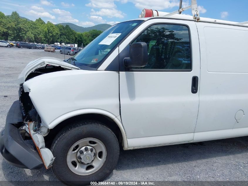 2013 Chevrolet Express 2500 Work Van VIN: 1GCWGFBAXD1116272 Lot: 39684140