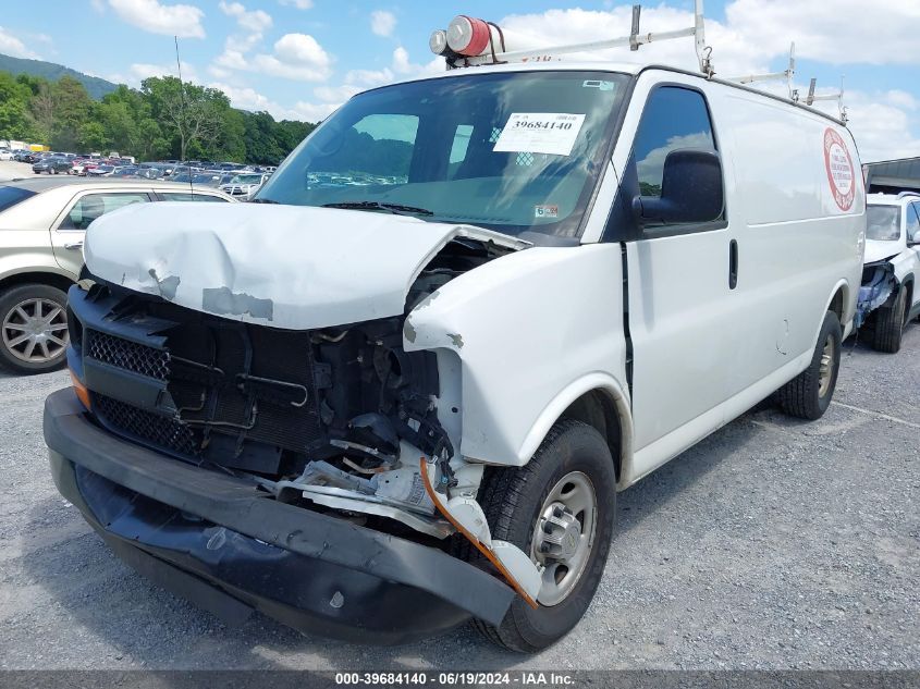 2013 Chevrolet Express 2500 Work Van VIN: 1GCWGFBAXD1116272 Lot: 39684140