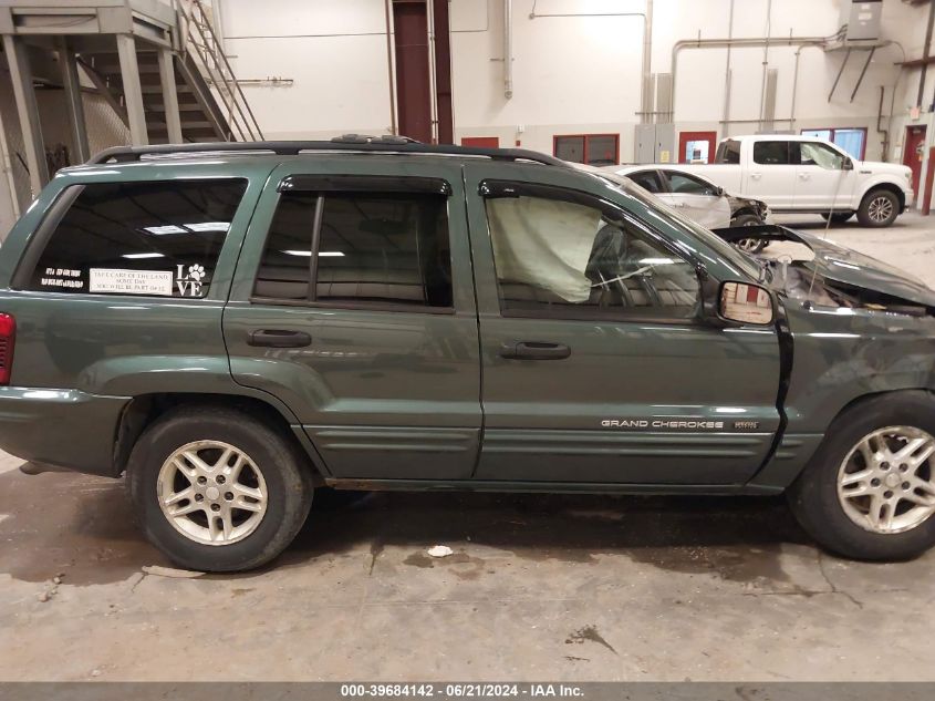 2004 Jeep Grand Cherokee Laredo VIN: 1J8GW48N84C248353 Lot: 39684142