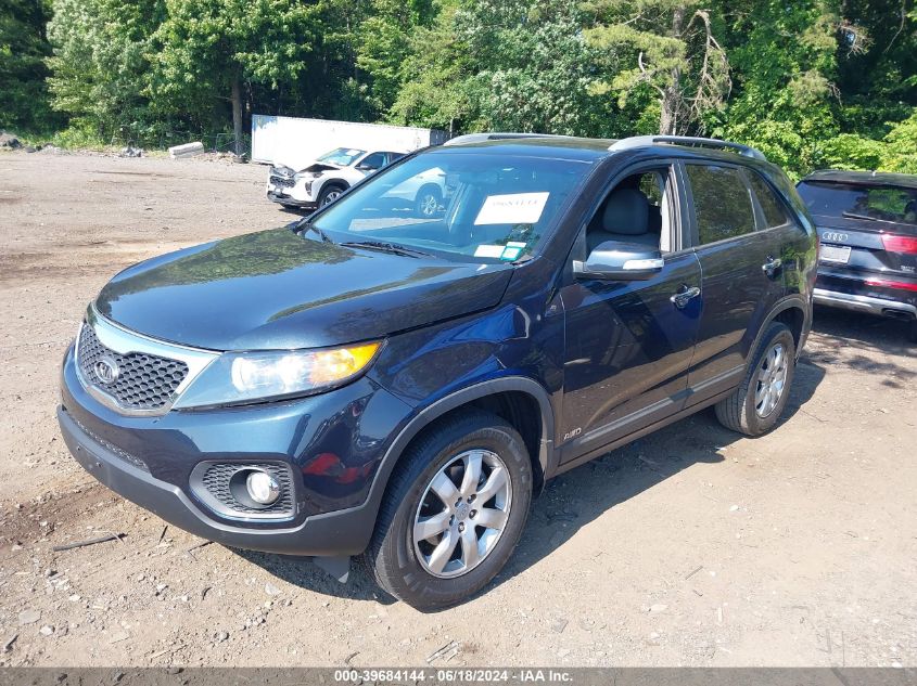 2013 Kia Sorento Lx VIN: 5XYKTCA64DG394302 Lot: 39684144