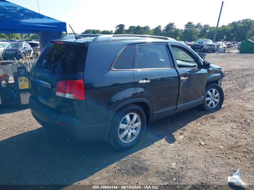 2013 Kia Sorento Lx VIN: 5XYKTCA64DG394302 Lot: 39684144