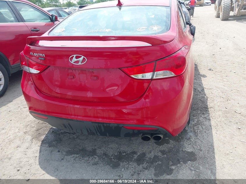 2013 Hyundai Elantra Gs VIN: KMHDH6AE6DU007956 Lot: 39684166