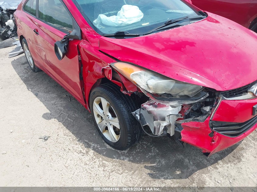 2013 Hyundai Elantra Gs VIN: KMHDH6AE6DU007956 Lot: 39684166