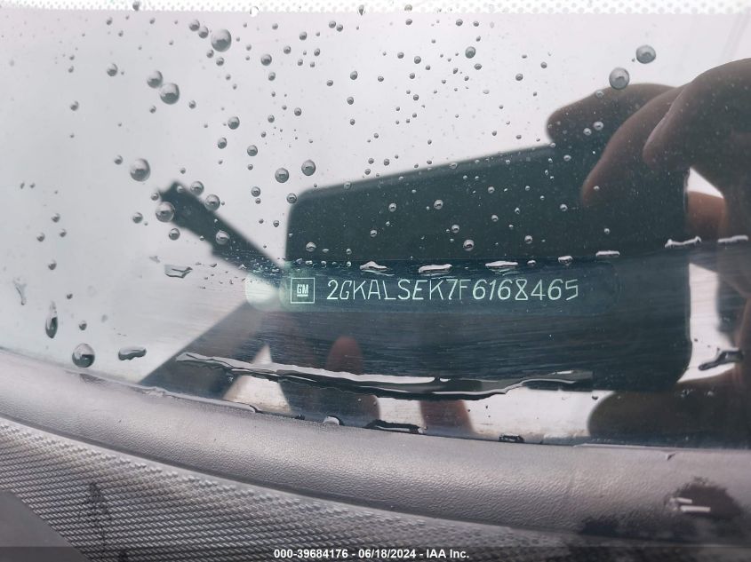 2015 GMC Terrain Slt-1 VIN: 2GKALSEK7F6168465 Lot: 39684176
