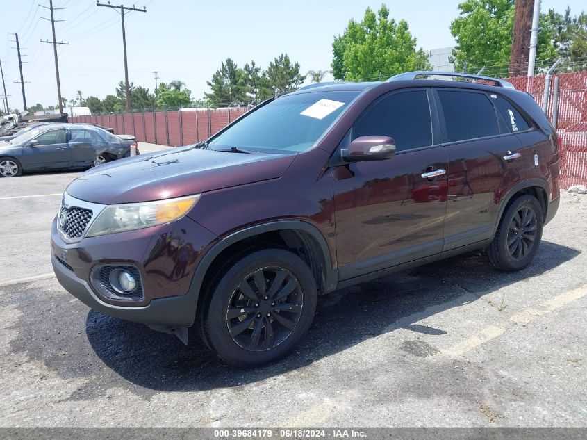 2011 Kia Sorento Ex V6 VIN: 5XYKU4A29BG106688 Lot: 39684179