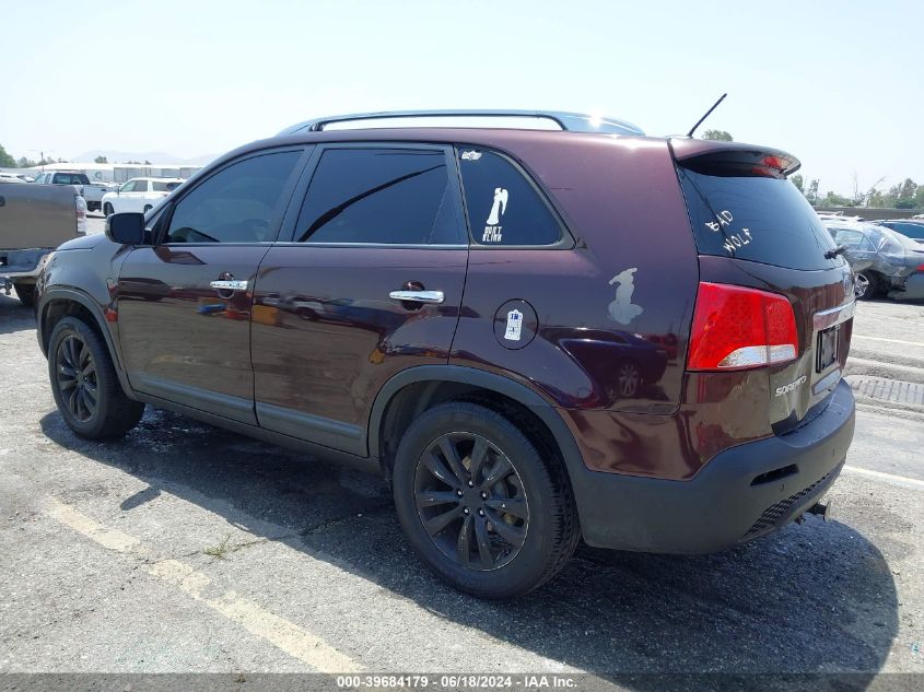 2011 Kia Sorento Ex V6 VIN: 5XYKU4A29BG106688 Lot: 39684179