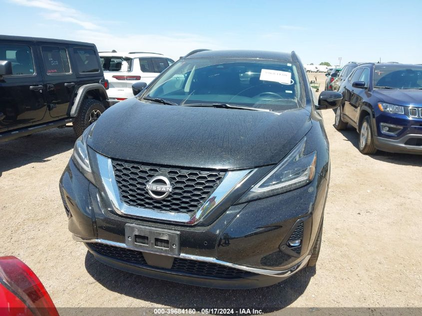 2023 Nissan Murano Sv Intelligent Awd VIN: 5N1AZ2BS6PC117266 Lot: 39684180