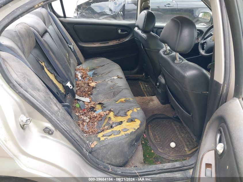 2001 Nissan Maxima Gle VIN: JN1CA31AX1T319265 Lot: 39684184