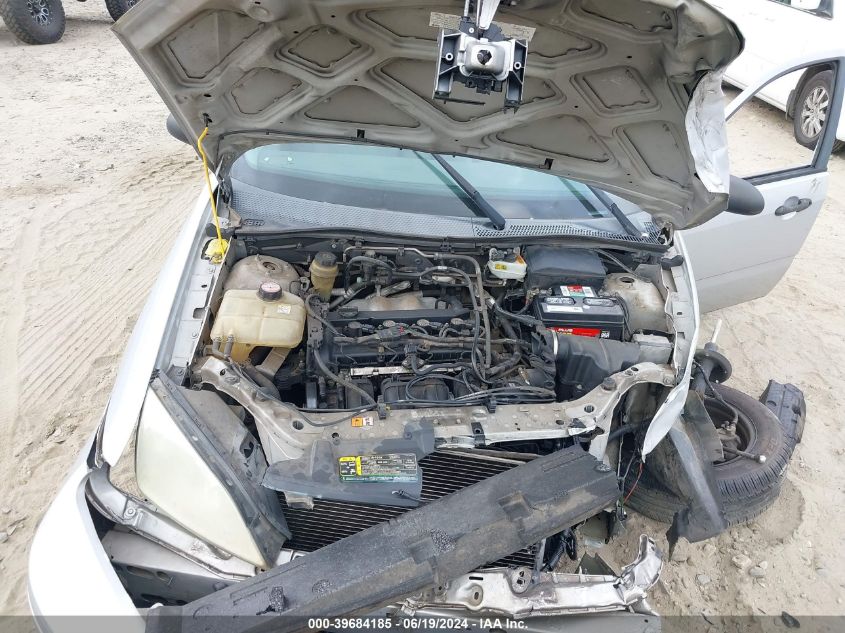 2005 Ford Focus Zx4 VIN: 1FAFP34N35W186737 Lot: 39684185