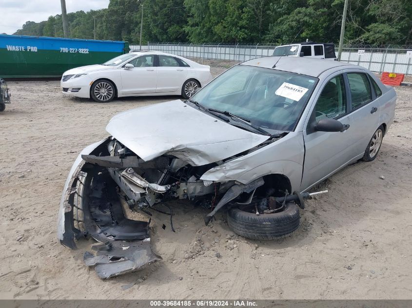 2005 Ford Focus Zx4 VIN: 1FAFP34N35W186737 Lot: 39684185