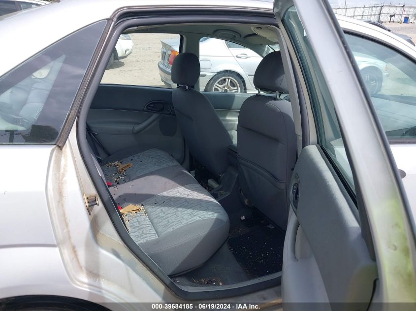 2005 Ford Focus Zx4 VIN: 1FAFP34N35W186737 Lot: 39684185