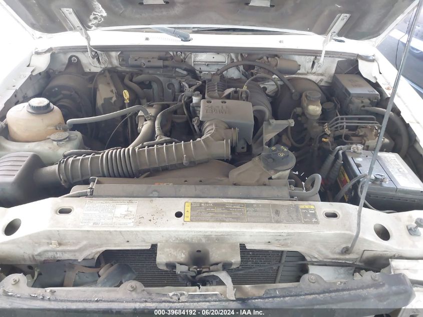 2004 Ford Ranger VIN: 1FTYR10D44PA42489 Lot: 39684192