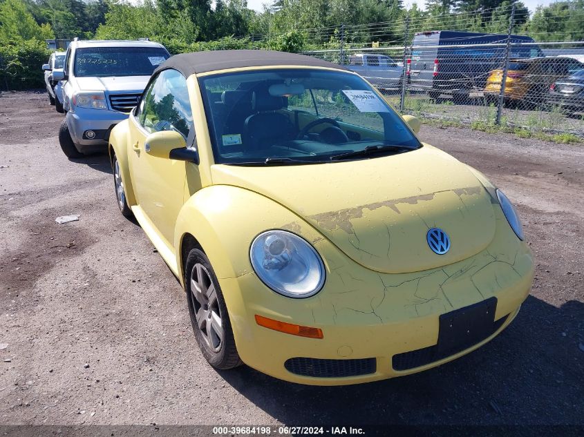 2007 Volkswagen New Beetle Convertible Option Pkg 1 VIN: 3VWRF31Y87M408102 Lot: 39684198