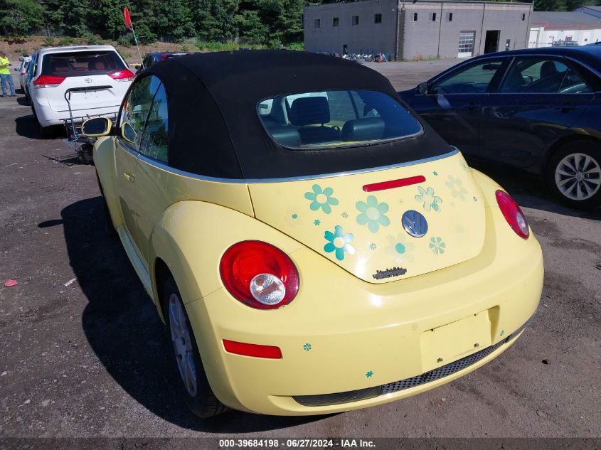 2007 Volkswagen New Beetle Convertible Option Pkg 1 VIN: 3VWRF31Y87M408102 Lot: 39684198