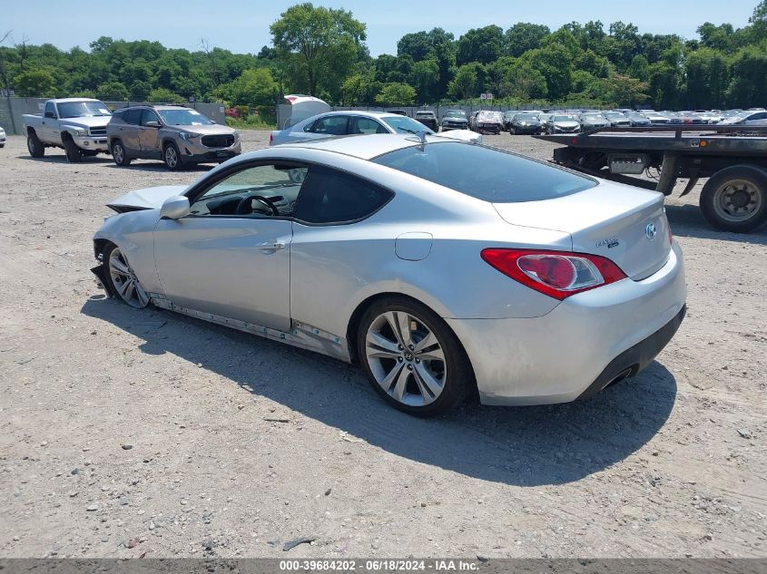 2011 Hyundai Genesis 2.0T Premium VIN: KMHHT6KD2BU043632 Lot: 39684202