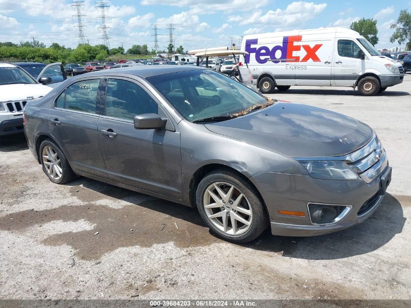 2012 Ford Fusion Sel VIN: 3FAHP0JGXCR333455 Lot: 39684203