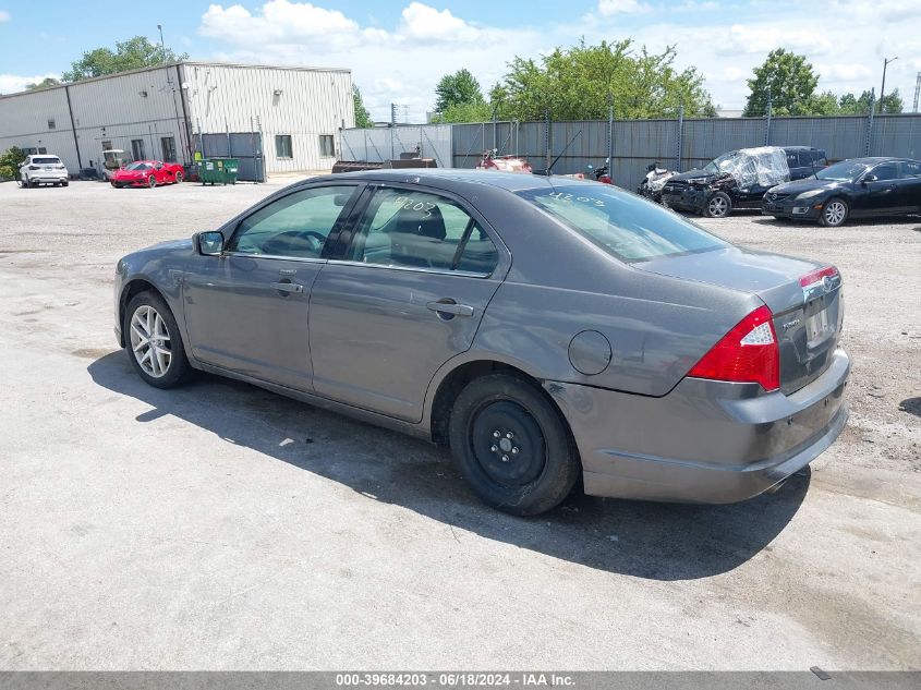 2012 Ford Fusion Sel VIN: 3FAHP0JGXCR333455 Lot: 39684203