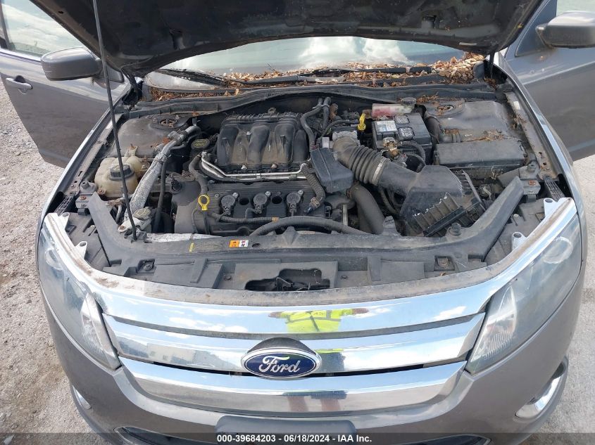 2012 Ford Fusion Sel VIN: 3FAHP0JGXCR333455 Lot: 39684203