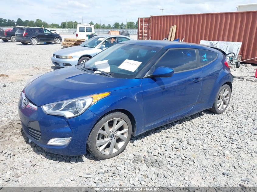 2017 Hyundai Veloster VIN: KMHTC6AD3HU322432 Lot: 39684204