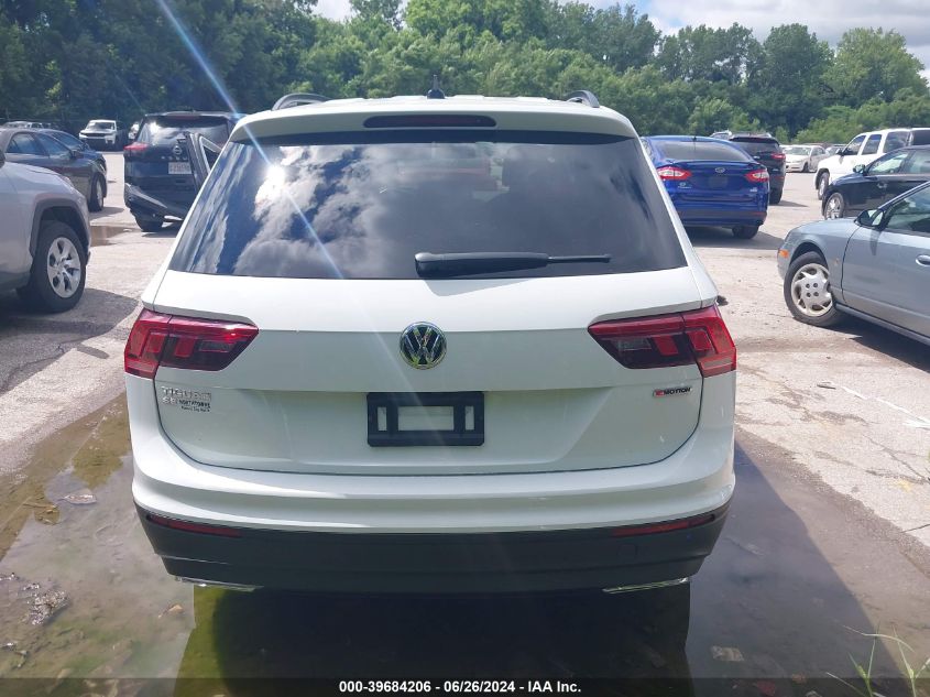 2019 Volkswagen Tiguan 2.0T Se/2.0T Sel/2.0T Sel R-Line/2.0T Sel R-Line Black VIN: 3VV2B7AX0KM139795 Lot: 39684206