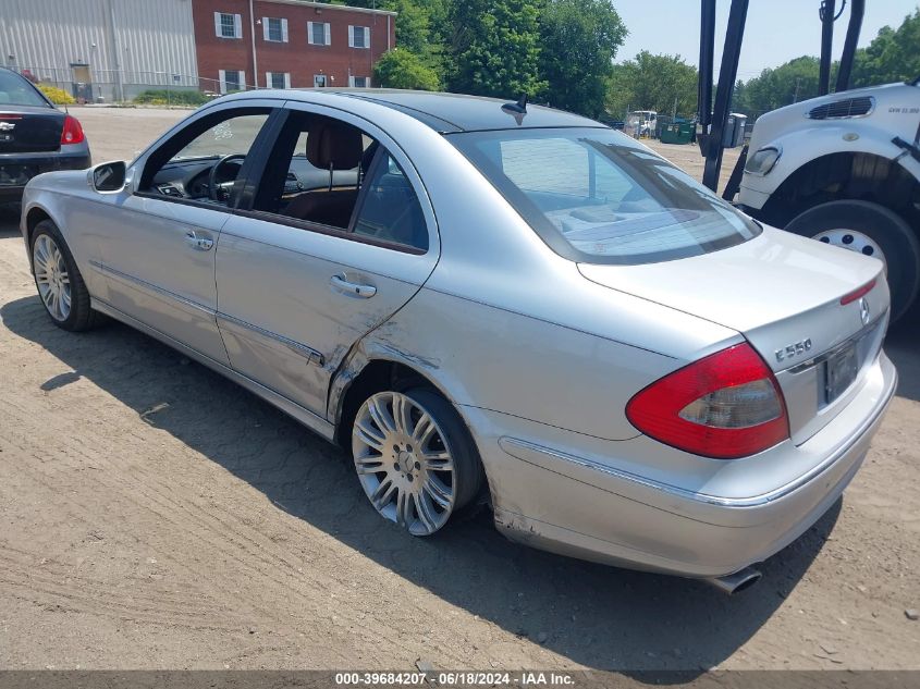 WDBUF72X27A984175 2007 Mercedes-Benz E 550