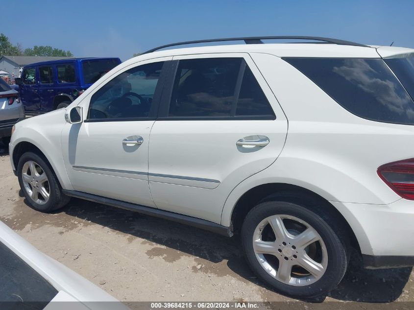 2008 Mercedes-Benz Ml 350 4Matic VIN: 4JGBB86E18A399961 Lot: 39684215
