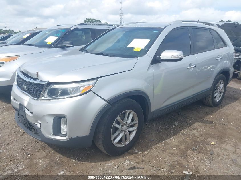 2014 KIA SORENTO LX - 5XYKT3A62EG499910