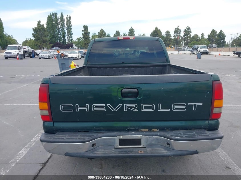 2002 Chevrolet Silverado 1500 VIN: 2GCEC19W621147537 Lot: 39684230