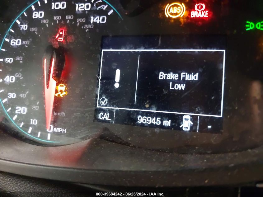 2017 Chevrolet Trax Ls VIN: 3GNCJNSB2HL224480 Lot: 39684242