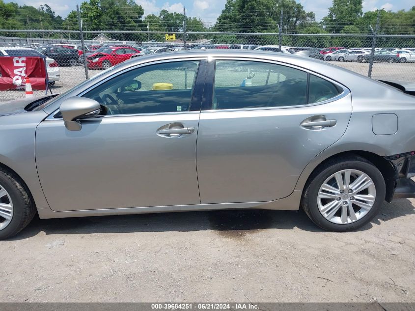 2015 Lexus Es 350 VIN: JTHBK1GG8F2196812 Lot: 39684251