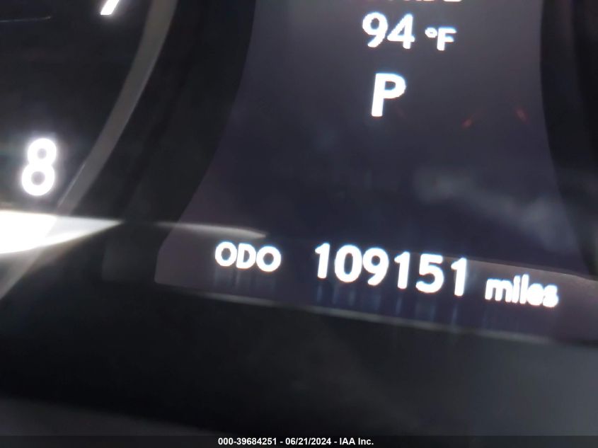 2015 Lexus Es 350 VIN: JTHBK1GG8F2196812 Lot: 39684251