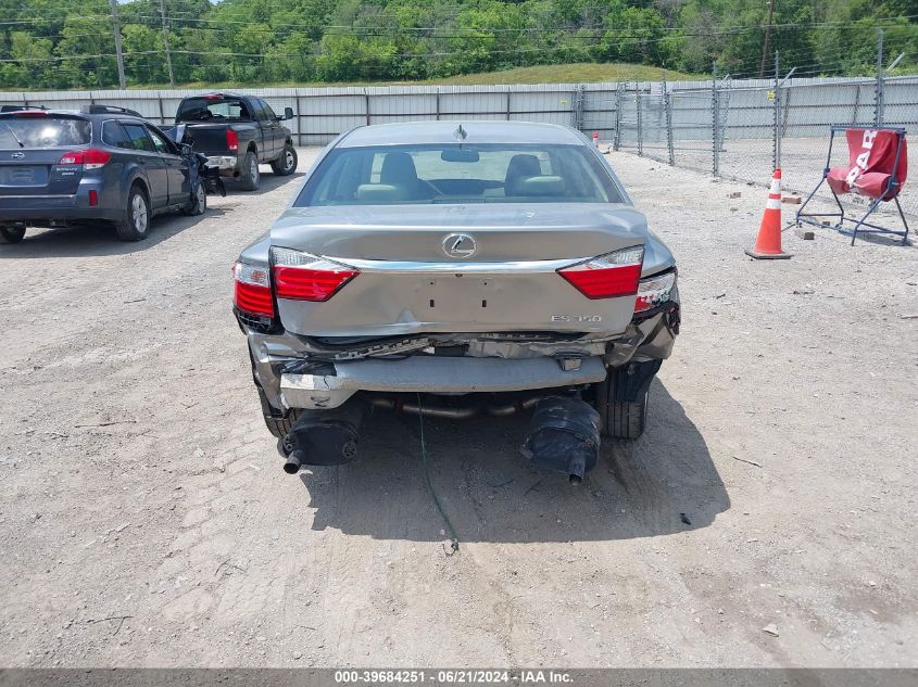 2015 Lexus Es 350 VIN: JTHBK1GG8F2196812 Lot: 39684251